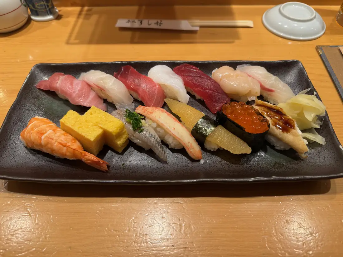 Sushi in Tokyo