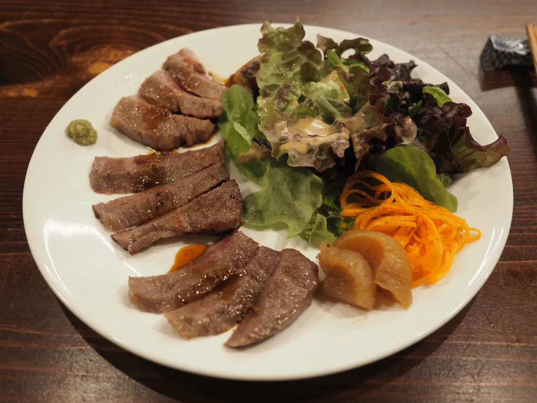 Wagyu cooked steak style
