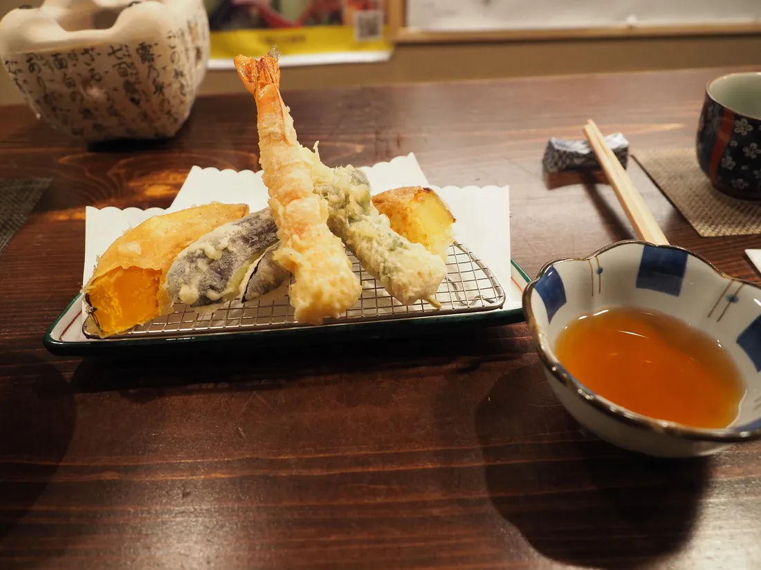 Tempura at Cafe Uemura