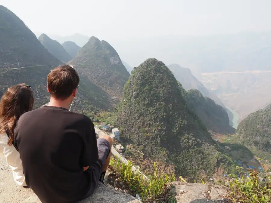 Exploring the Ha Giang Loop on our adventure through Vietnam